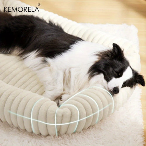 Orthopedic Plush Support Dog Mattress Bed