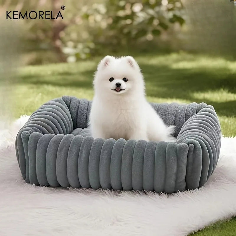 Orthopedic Plush Support Dog Mattress Bed