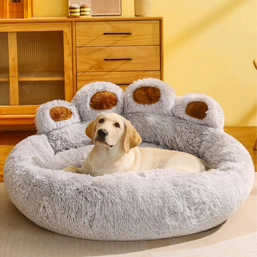 Fluffy Warm Plush Pet Sofa Bed