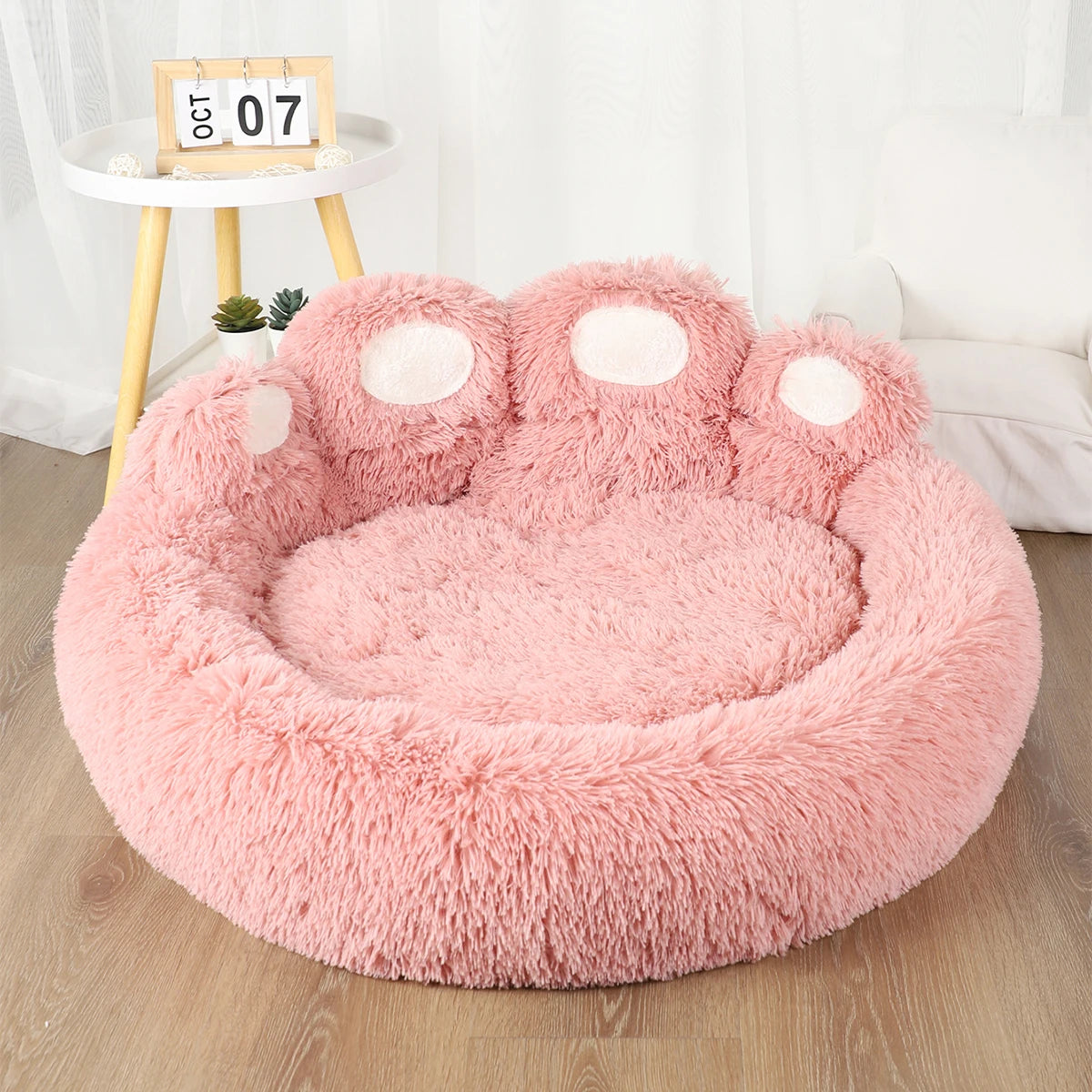Fluffy Warm Plush Pet Sofa Bed