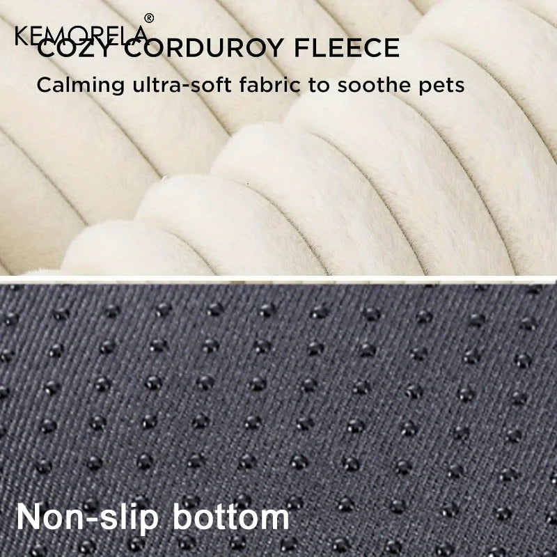 Orthopedic Plush Support Dog Mattress Bed