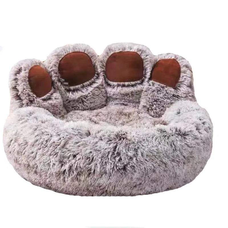 Fluffy Warm Plush Pet Sofa Bed