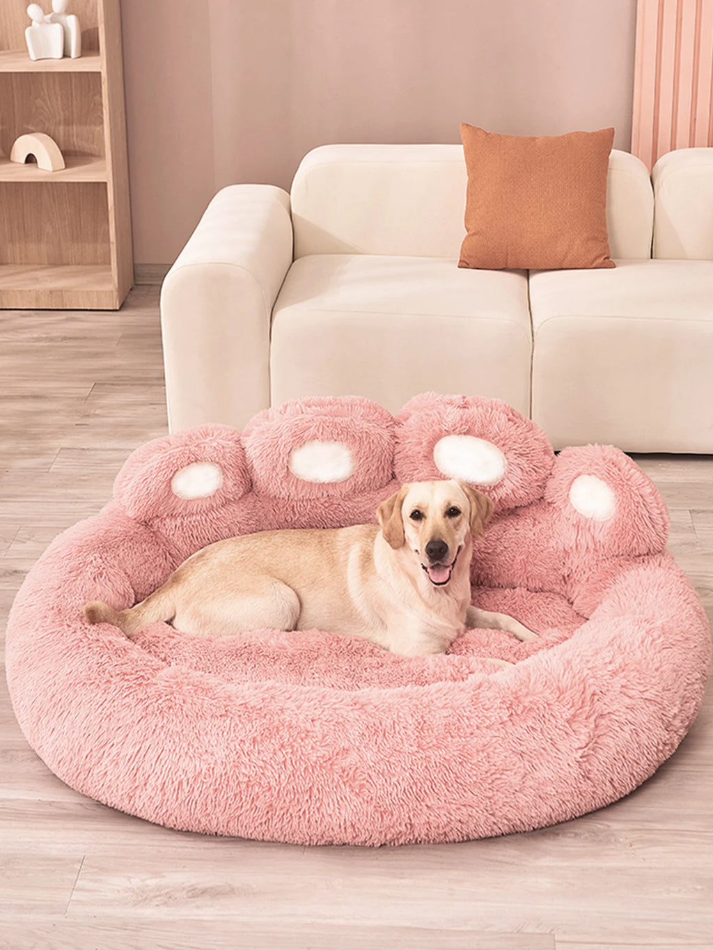 Fluffy Warm Plush Pet Sofa Bed