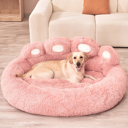 Fluffy Warm Plush Pet Sofa Bed
