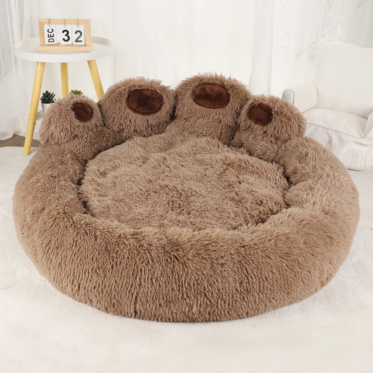 Fluffy Warm Plush Pet Sofa Bed