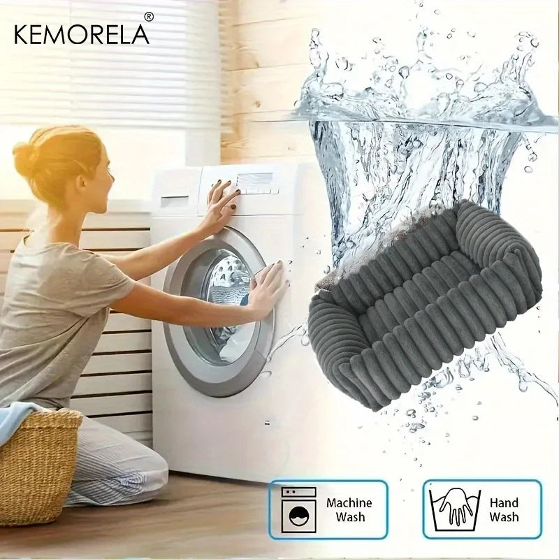 Orthopedic Plush Support Dog Mattress Bed