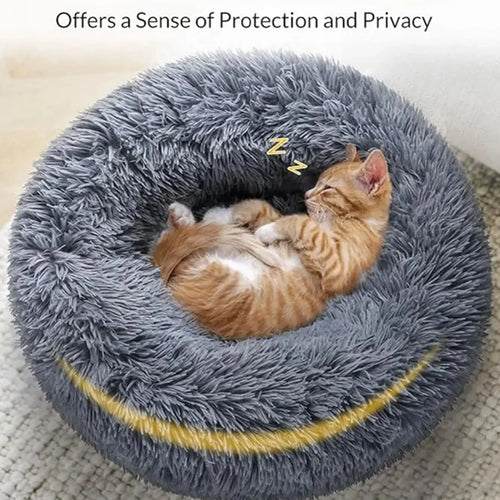 Super Soft Plush Round Pet Bed